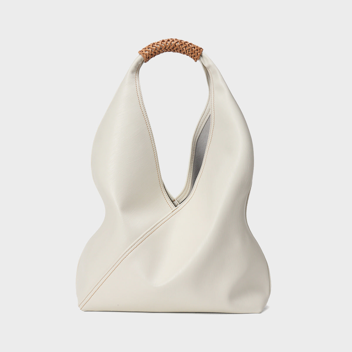 Genuine Leather Women's Bucket Bag