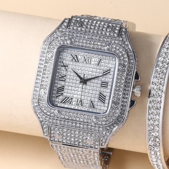 Ultra-Thin Men's Quartz Watch with Luminous Dial