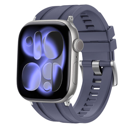 Fluorine Rubber Watch Strap for Apple Watch