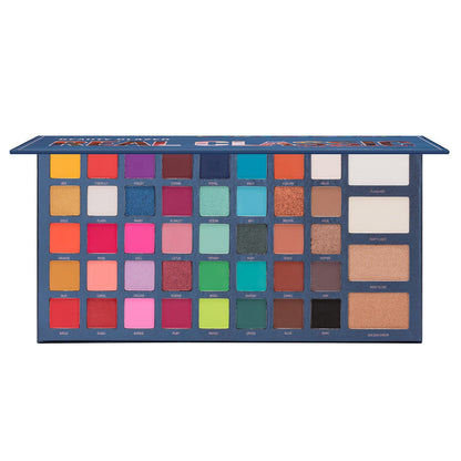 Multi Color Eye Shadow Blush Palette