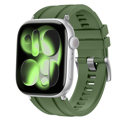 Fluorine Rubber Watch Strap for Apple Watch