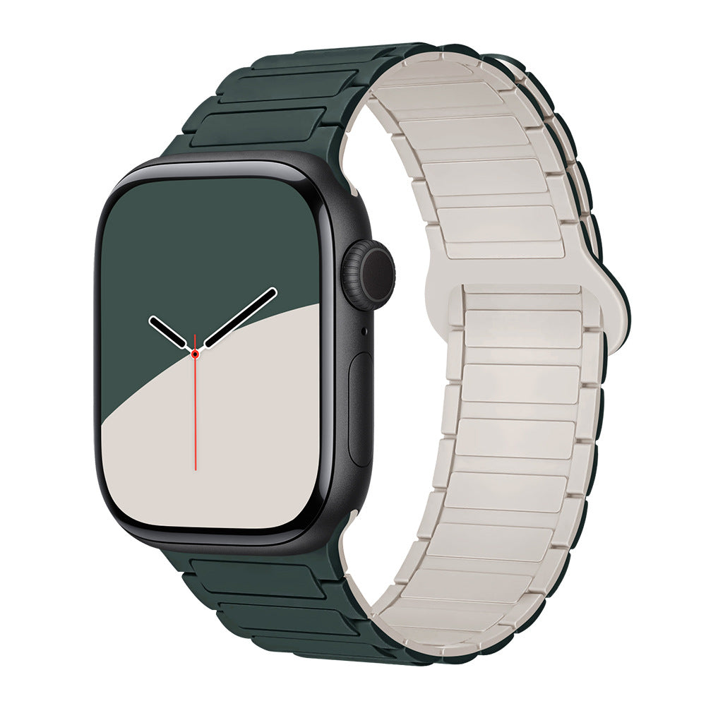 Suitable for Apple Watch Straps Magnetic Ultra1-3 Workwear Pattern Buckle