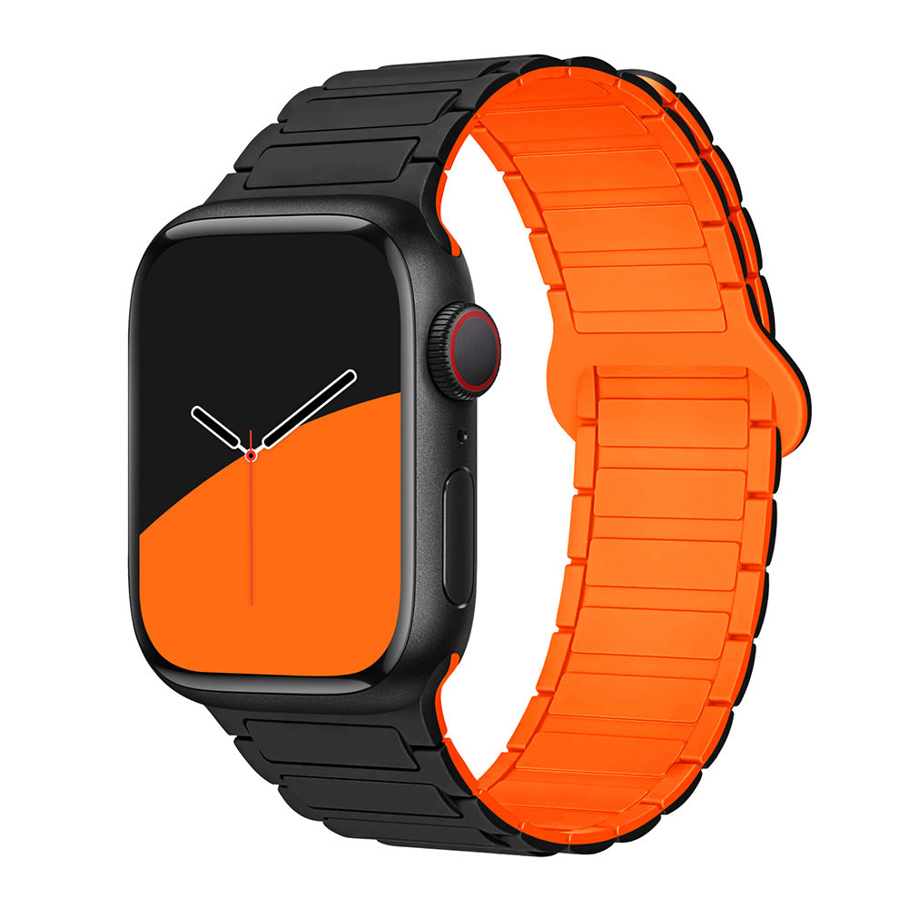 Suitable for Apple Watch Straps Magnetic Ultra1-3 Workwear Pattern Buckle