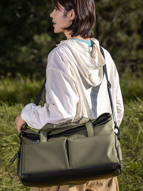 Multi-Functional Waterproof Travel Bag with Shoe Compartment