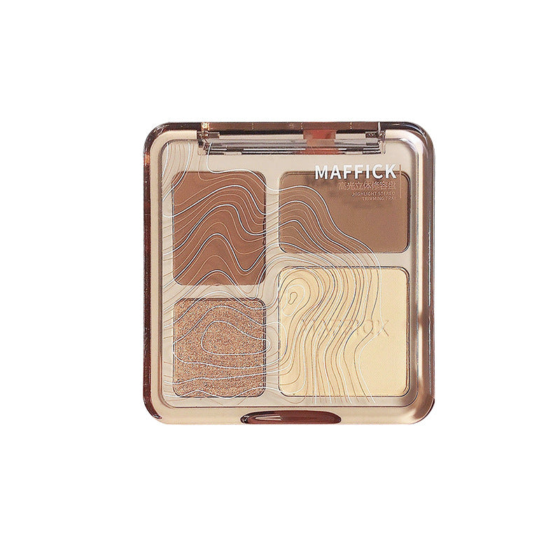 Four-Color Contouring and Highlighting Palette