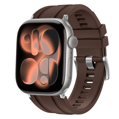Fluorine Rubber Watch Strap for Apple Watch