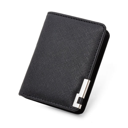 Ultra-Thin Metal Edge Mens Wallet