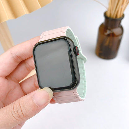 Suitable for Apple Watch Straps Magnetic Ultra1-3 Workwear Pattern Buckle