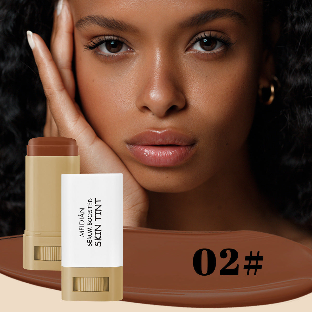 6-Color Rotating Tinted Concealer Stick