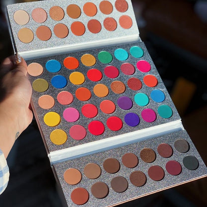 Multi Color Eye Shadow Blush Palette