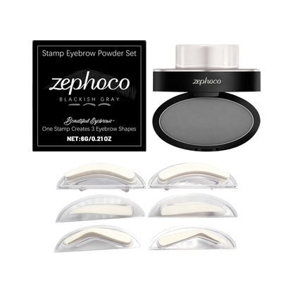 Waterproof Eyebrow Powder Stamp Set