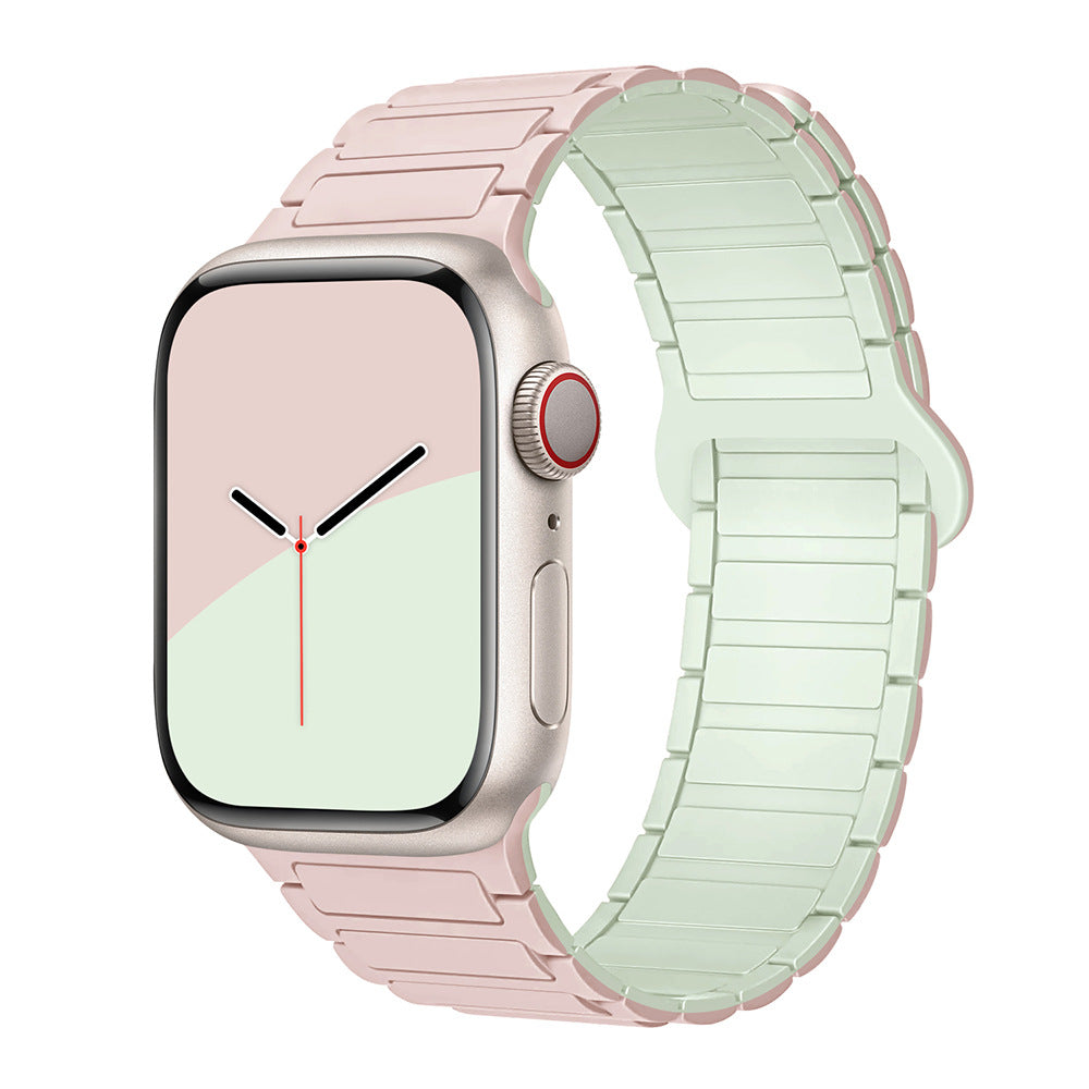 Suitable for Apple Watch Straps Magnetic Ultra1-3 Workwear Pattern Buckle
