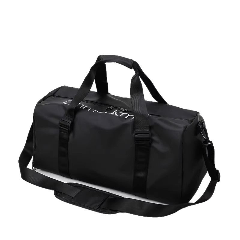 Large Capacity Waterproof Letter Print Gym Crossbody Bag