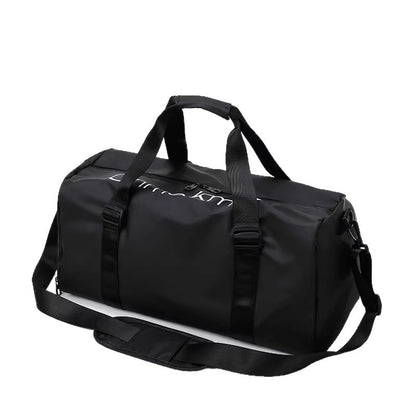 Large Capacity Waterproof Letter Print Gym Crossbody Bag