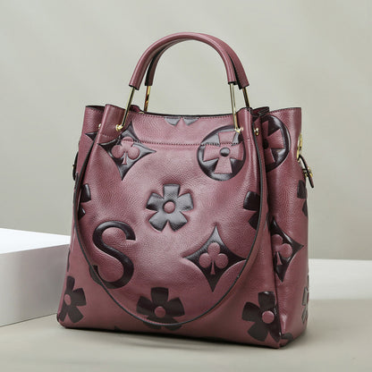 Retro Bucket Bag for Women