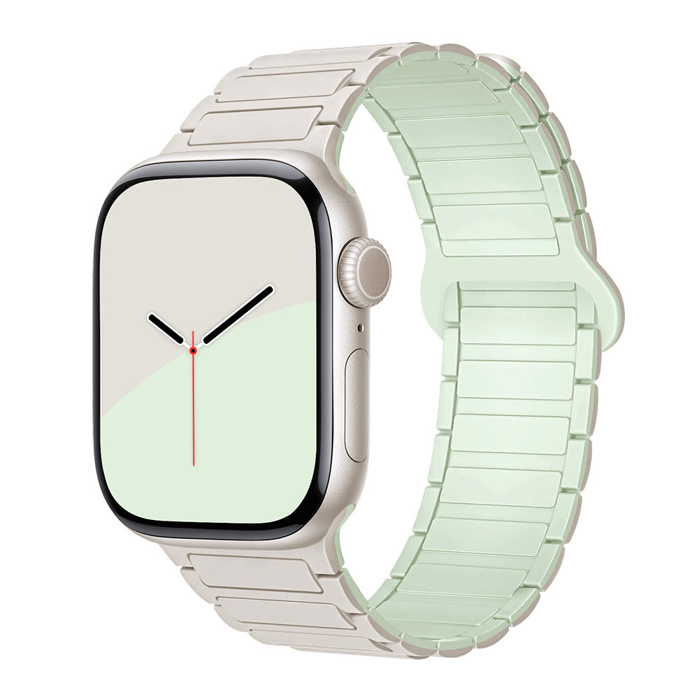 Suitable for Apple Watch Straps Magnetic Ultra1-3 Workwear Pattern Buckle