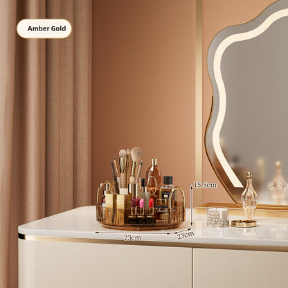 Desktop cosmetic storage box