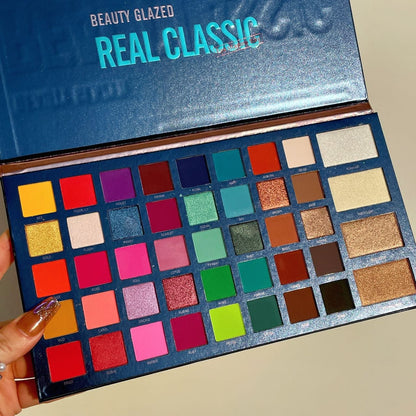 Multi Color Eye Shadow Blush Palette