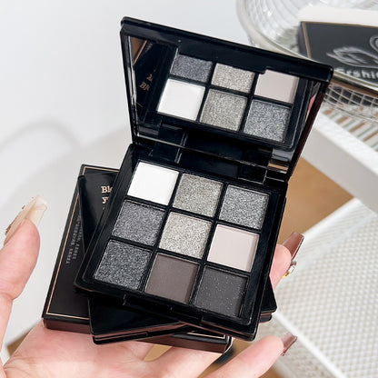 Low saturation nine-color eye shadow plate
