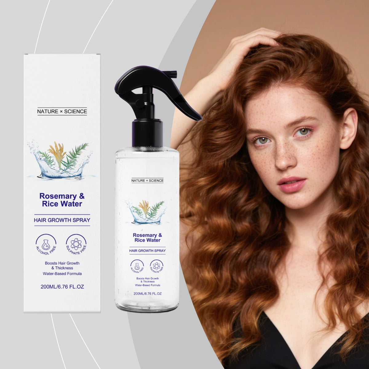 Rosemary Hair Care Smoothing Spray