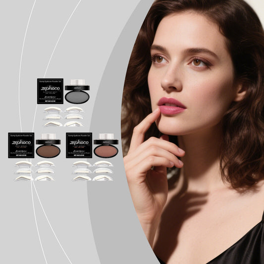 Waterproof Eyebrow Powder Stamp Set