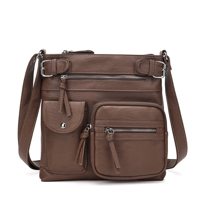 Multifunctional PU Shoulder Bag for Women