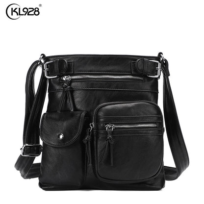 Multifunctional PU Shoulder Bag for Women
