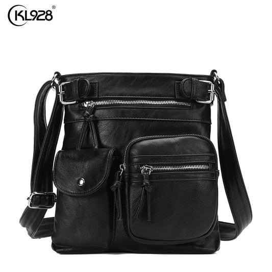Multifunctional PU Shoulder Bag for Women