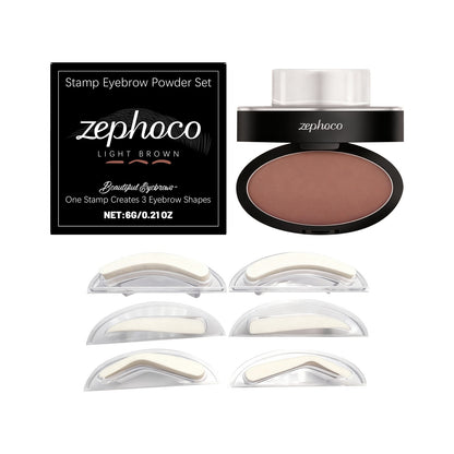 Waterproof Eyebrow Powder Stamp Set
