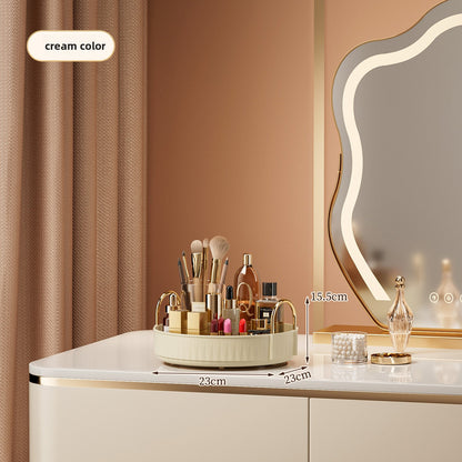 Desktop cosmetic storage box