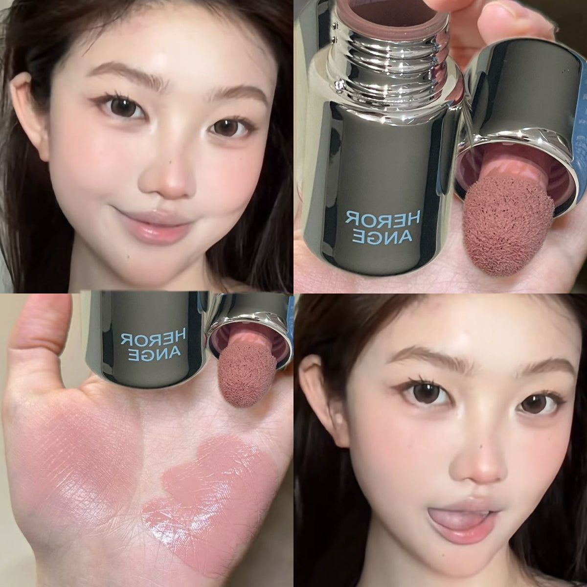 Frozen glow color blush