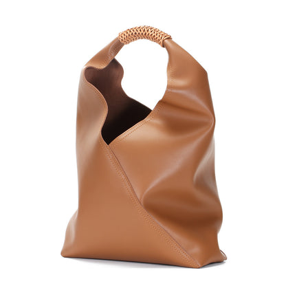 Genuine Leather Women's Bucket Bag