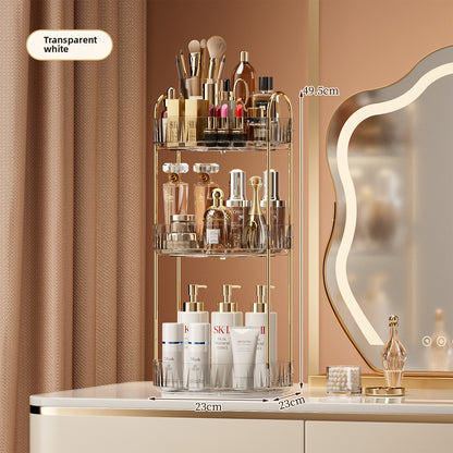 Desktop cosmetic storage box