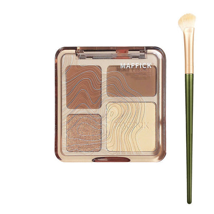 Four-Color Contouring and Highlighting Palette