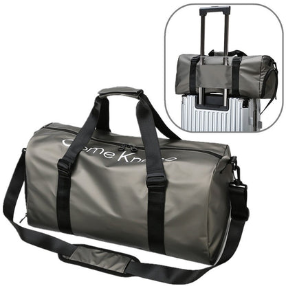 Large Capacity Waterproof Letter Print Gym Crossbody Bag