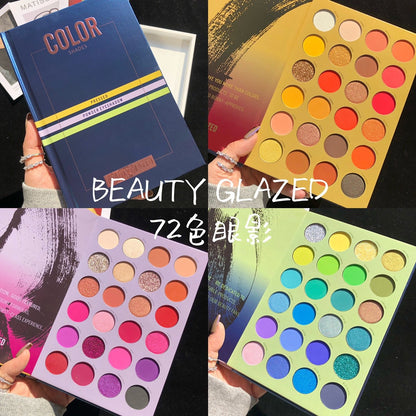 Multi Color Eye Shadow Blush Palette