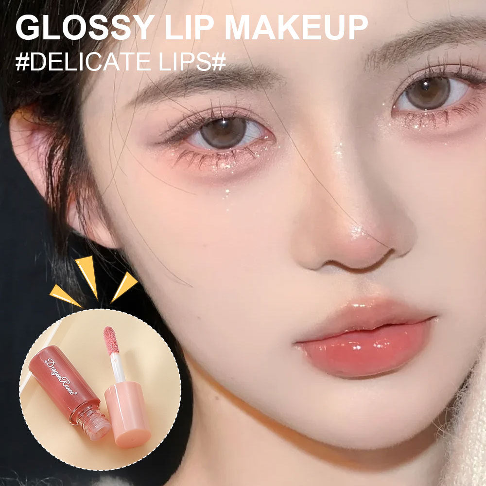 Cartoon Lip Gloss 10-Piece Moisturizing Set
