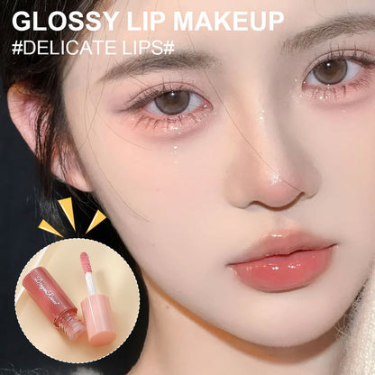 Cartoon Lip Gloss 10-Piece Moisturizing Set