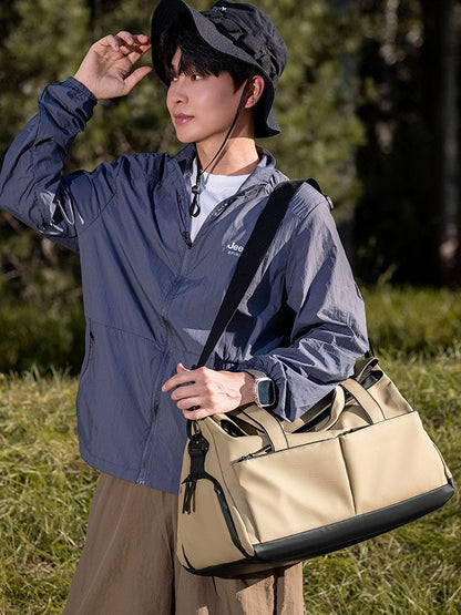 Multi-Functional Waterproof Travel Bag with Shoe Compartment