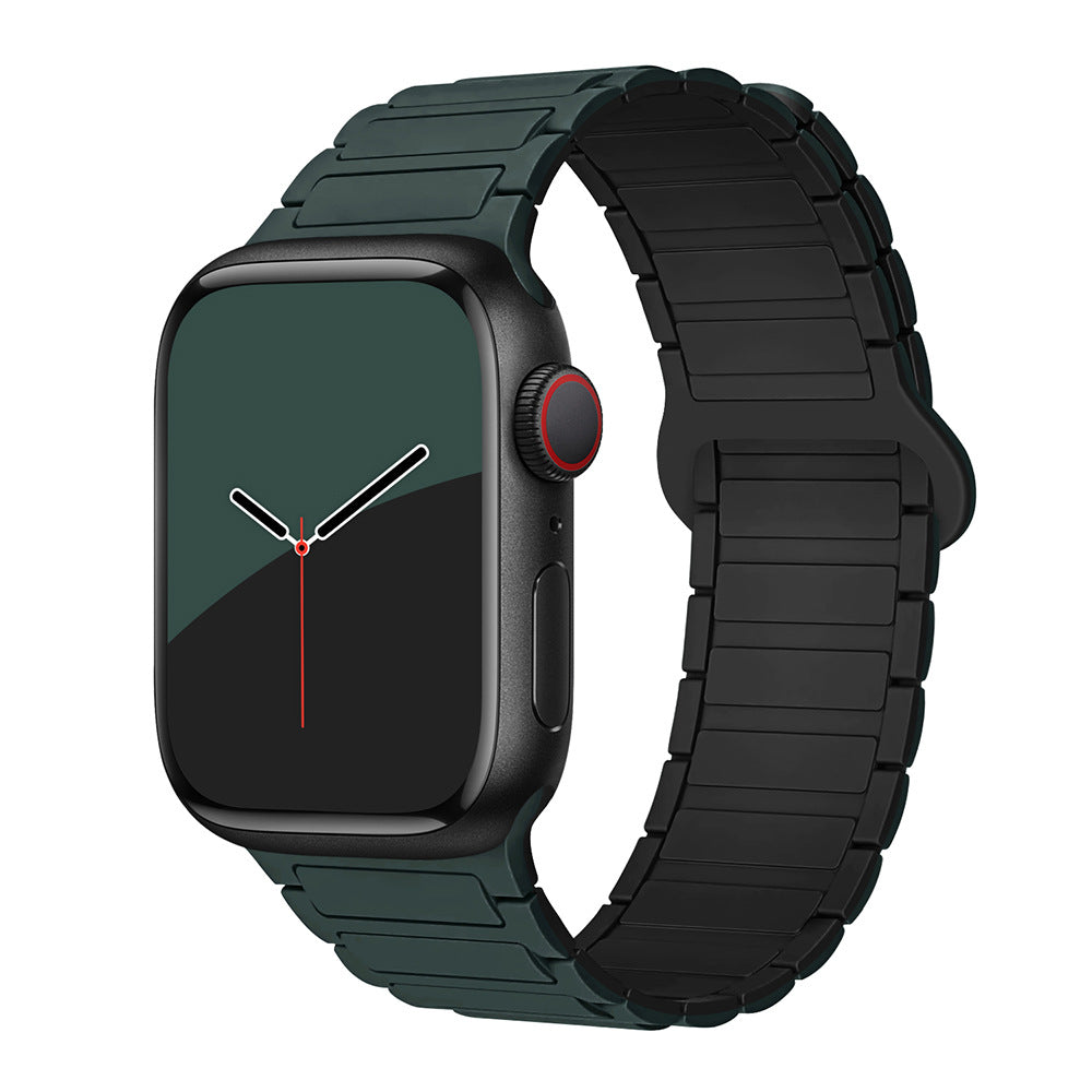 Suitable for Apple Watch Straps Magnetic Ultra1-3 Workwear Pattern Buckle