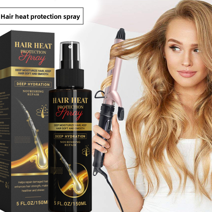 Hair Thermal Protection Spray for Curling and Blow Drying
