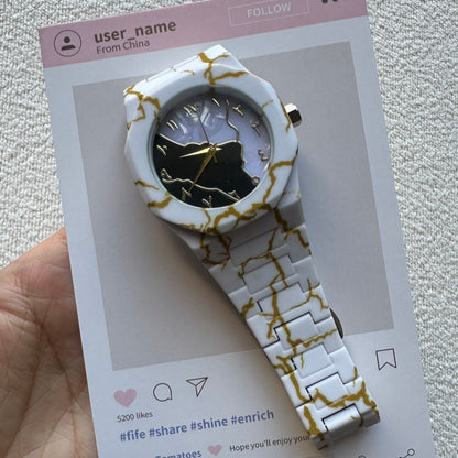 Leopard Print Quartz Watch