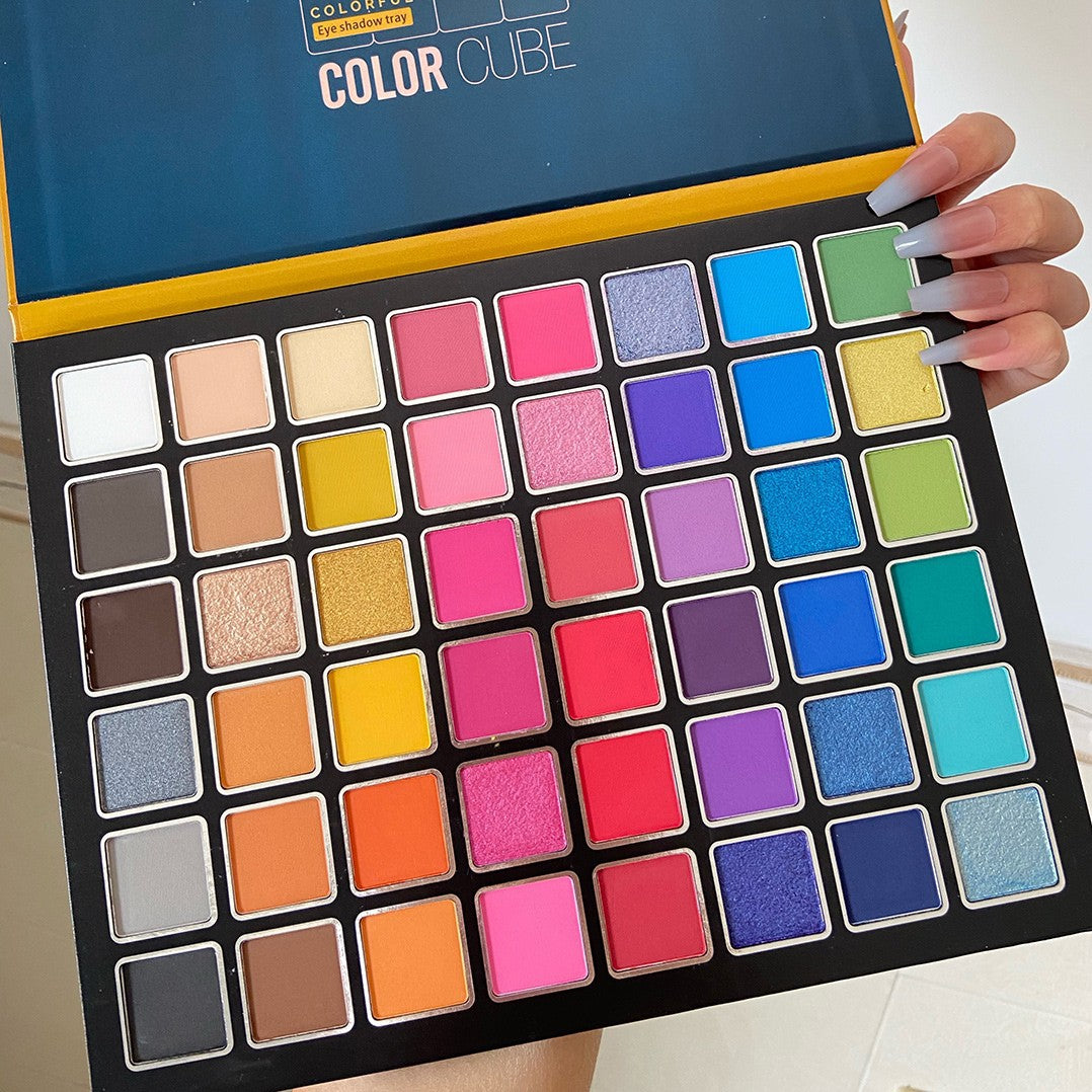 Multi Color Eye Shadow Blush Palette