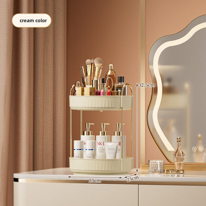 Desktop cosmetic storage box