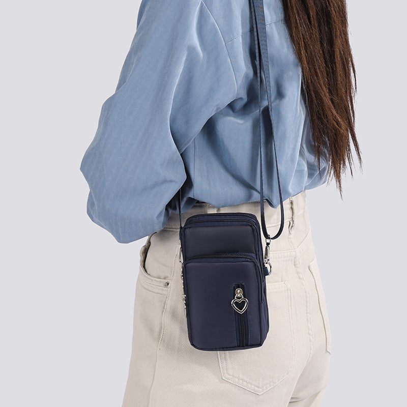 Vertical Shoulder Cloth Bag