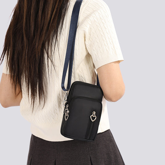 Vertical Shoulder Cloth Bag