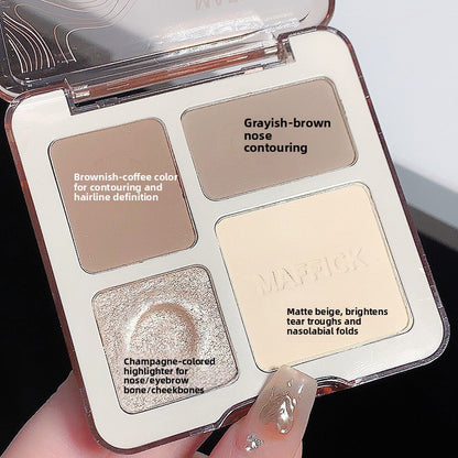 Four-Color Contouring and Highlighting Palette