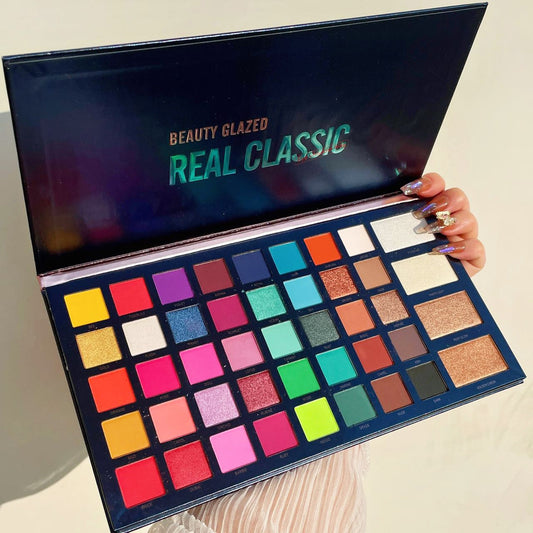 Multi Color Eye Shadow Blush Palette