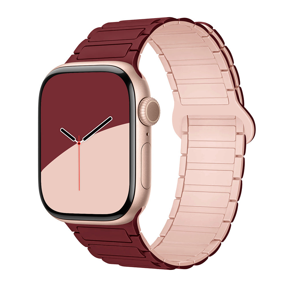 Suitable for Apple Watch Straps Magnetic Ultra1-3 Workwear Pattern Buckle