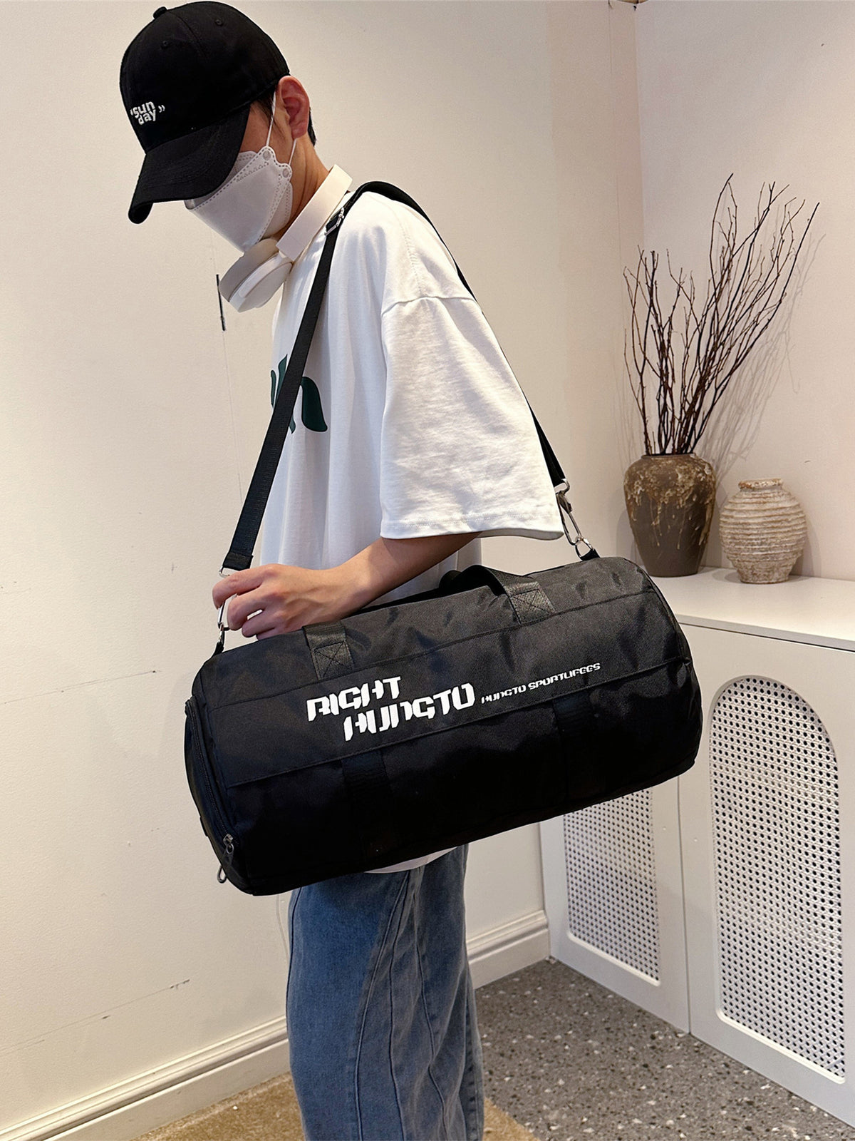 Large Capacity Dry Wet Separation Sports Bag